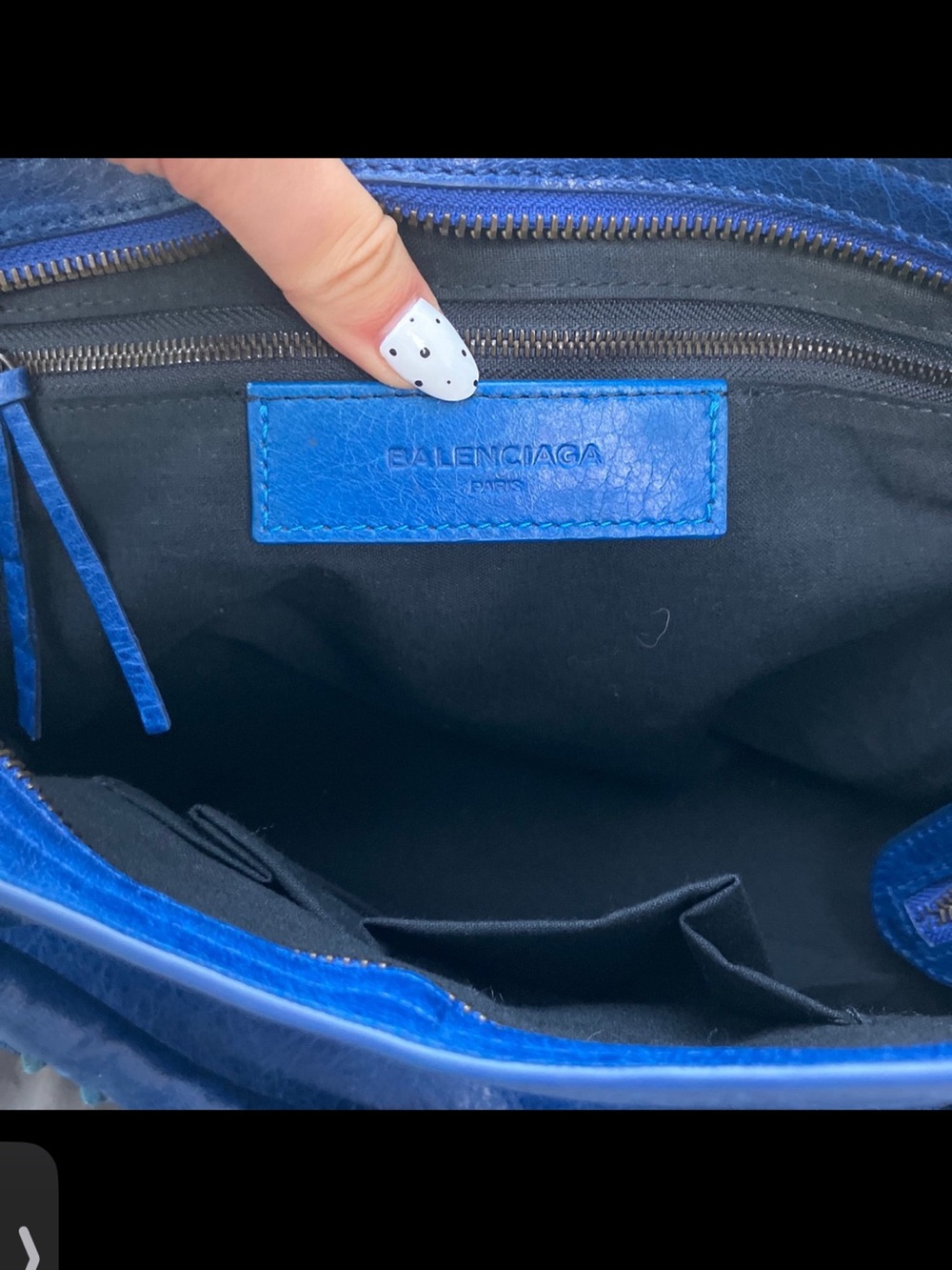 Balenciaga medium city bag top zipper does not zip - Picture 10 of 10